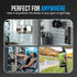 BARENDA N52 Magnetic Phone Holder for Gym with Dual-Sided Super Magnets, Strong Magnetic Phone Mount for All Phones