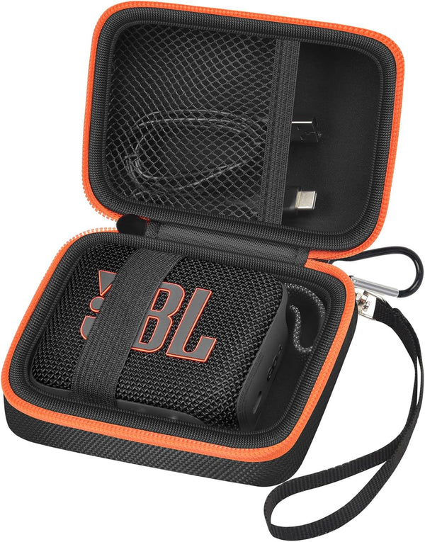 Carrying Case for JBL Go 4 Portable Bluetooth Speaker, Waterproof Box for Go 3/Go3 Eco/Go2 Mini Wireless Speakers -