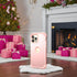 IDweel iPhone 12 Pro Max Case with Screen Protector, Hybrid 3 in 1 Shockproof Slim Heavy Duty Protection, Rose Gold