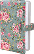 Flower Wallet PU Leather Photo Album, Compatible with Fujifilm Instax Mini Instant Camera Film, Retro Floral