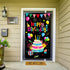 Tatuo Colorful Happy Birthday Banner Door Cover, Photography Party Supplies for Home Outdoor