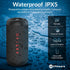 TKO Wireless Speaker, IPX5 Water Resistant, TWS, Built-in Rechargeable Battery, Portable USB Speaker for All Devices