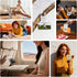 ULANZI PS01 360 Magnetic Phone Stand, Slim Foldable Cellphone Stand Tripod Adjustable Desktop Phone Tripod Angle Height