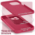 SURPHY Liquid Silicone Case for iPhone 13 Pro Max with Screen Protector, Camera Protection + Soft Microfiber Lining,