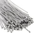 Metal Zip Ties - 100 Pcs 11.8 Inch 304 Stainless Steel Multi-Purpose Cable Ties for Outdoor Use