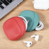 Sibba 2 Silicone Headphone Organizer PCS Wired Headphones Cases Mini Earbud Case Storage Pouch for Data Cables Keys