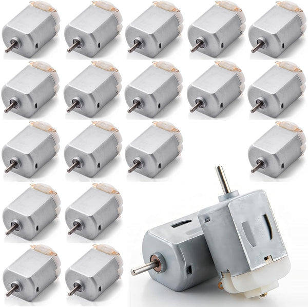 WWZMDIB 20PCS 3V~6V 130 DC Toy Motor DIY Small Production Motor Micro
