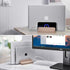 Leather Vertical Laptop Stand, Dual Laptop Holder Organizer with Adjustable Dock for All