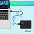 Micro B Cable, USB 3.0 A Male to Micro USB 3.0 Sync Cord for Toshiba, Seagate, Samsung, WD External Hard Drives