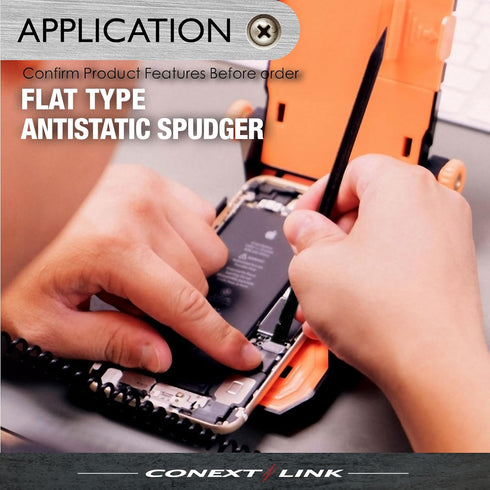 Conext Link 5X Nylon Plastic Spudger Stick Pry Opening Repair Tools for iPhone, iPad, Laptops