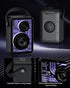 Raymate 80W Subwoofer-V5.3, 15H 8000mAh Bluetooth Speakers Wireless, Speakers with HiFi Stereo Sound, Rhythmic Lighting
