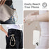 POSADINA Phone Charm for Women, Anti-Theft Phone Wrist Strap Hands-Free & Beaded Chain, Detachable Cell Phone Lanyard