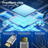 TagBreet 8K 6 8K@60Hz, 4K@240Hz, 2K@240HZ 1.4 2.1 DisplayPort to HDMI Cable ft, Nylon Braided, Unidirectional