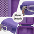 khanka Hard Travel Case for iWALK Small Portable Charger 3350mAh 4500mAh 4800mAh, Case Only (Purple)