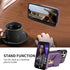 Compatible with iPhone 11 Pro 5.8 Wallet Case, Crossbody Strap Leather Zipper Credit Card Holder Clasp Stand Cell