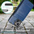 iPhone 13 Wallet Case with Credit Card Holder, PU Leather Wallet Case for 6.1 inch iPhone 13 (Blue)