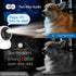Dual Lens 2.4/5GHz WiFi Security Camera, 360° PTZ 2K Indoor Nanny Cams with Phone App, Night Vision, Local Storage