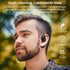 TOZO OpenEgo True Wireless Open Ear Headphone, Black, 5.3 Bluetooth Sport Earbuds with 80H Playback