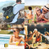 AYJBKL IPX6 24H 5.3, Portable Bluetooth Speakers, Waterproof Wireless Outdoor Small Speaker with Playtime, HD Stereo