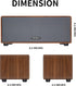 BRYNCO 3.5mm Upgraded Wired Computer Speakers for Desktop PC and Laptop, USB-Powered with Audio Jack, Rich Bass & Clear