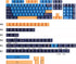 Japanese Keycaps, Cherry Profile 60% PBT 172 Key Cap Set for Cherry MX Gateron Kailh Switch for 60% 65% TKL