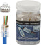 PETECHTOOL 100-Pack RJ45 CAT6A CAT6 Pass Through Connectors 23AWG Cables-End Bold UTP Ethernet Modular Plug.