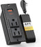 Recessed Power Strip USB C PD 20W - Desk Power Strip with USB Ports, Flat Plug, 6 FT Extension Cord for Nightstand