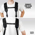 USA Gear Camera Sling Shoulder Strap - Adjustable Neoprene, Safety Tether, Accessory Pocket, Quick Release Buckle
