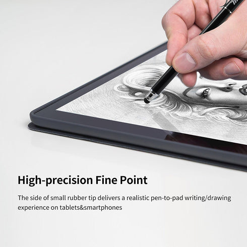 METRO 2-in-1 20 Universal Capacitive Touch Screen Stylus Pen with Pcs Replacement Rubber Tips,Compatible