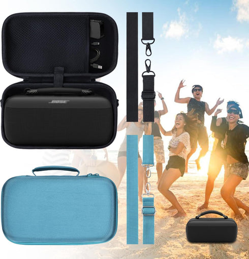 Hard Case for Bose SoundLink Max Bluetooth Portable Speaker, Stone Blue