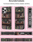 DEENAKIN 16 for iPhone Pro Max Wallet Case with Card Holder + Cash Clip, RFID-Blocking, Military-Grade Protection