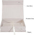 4x6 Linen Photo Storage Box, Ideal for Organizing Photos, Certificates, Scrapbooking Supplies, Keepsakes, and Jewelry