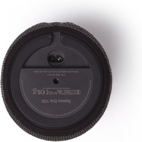 Speaker Cover for Sonos Era 100, Charcoal Black, Subwoofer & Tower Speaker Cover