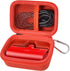Carrying Case for iWALK Portable Charger, Fits Various Small Charging Battery Packs, Red Bag Only
