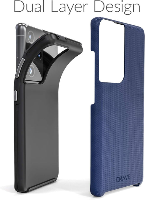 Crave Dual Guard Case for Galaxy S21 Ultra, Shockproof Protection Dual Layer for Samsung Galaxy S21 Ultra
