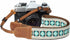 Padwa Lifestyle Camera Strap - 1.5" Crazy Horse Cowhide Head Cotton Strap, Vintage Embroidery for Cameras