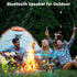 Vanten Outdoor Bluetooth Speakers, Bluetooth 5.0 LED Flame Speaker, IPX5 Waterproof Atmosphere Speaker, Gifts for Men
