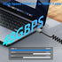 8K 48Gbps 90 3FT CERRXIAN Left Angled Mini HDMI to HDMI Cable, High Speed Degree Mini HDMI to HDMI Coiled Cable Support
