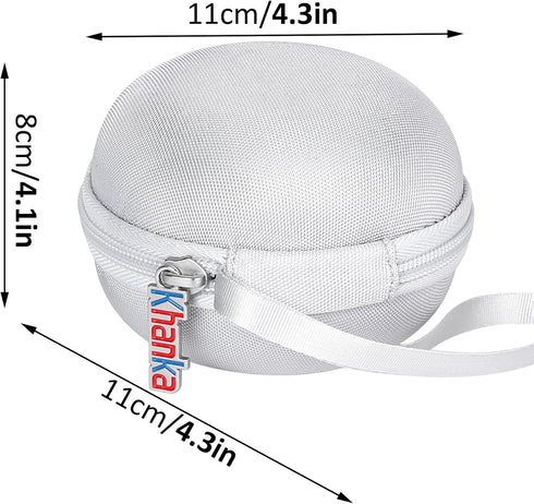 Khanka Hard Travel Case for UCOMX Nano Magnetic 2 in 1 Wireless Charger, Wireless Folding Charging Station (White)
