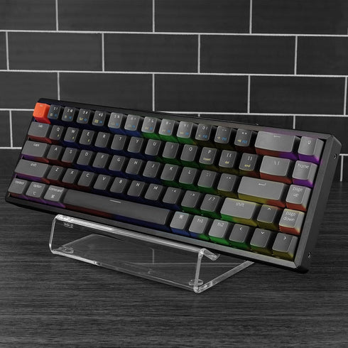 Geekria Keyboard Stands, Mechanical Keyboard Display Stand Acrylic Keyboard Stand Transparent Acrylic Keyboard Stand Gaming Keyboard Display Holder