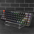 Geekria Keyboard Stands, Mechanical Keyboard Display Stand Acrylic Keyboard Stand Transparent Acrylic Keyboard Stand Gaming Keyboard Display Holder