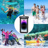 Hiearcool Waterproof Phone Pouch: Compatible for iPhone 15/14/13/12 Pro Max, IPX8 Cellphone Travel Essentials for Beach