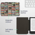 kwmobile Summer Case Compatible with Pocketbook Verse/Verse Pro/Verse Color/Vivlio Light/Light HD Case - eReader Cover