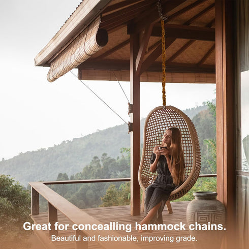 2ft 2 PATIKIL Chandelier Chain Cord Cover, Pcs Velvet Cloth Fabric Chain Sleeve Decorative Cord Covers for Chandelier
