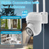 Ayla link 3MP 360Pan-Tilt 2K (2 Pack-9.8 Security Camera Outdoor, View, HD Cameras for Home Security, Color Night