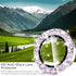 CloudValley Camera Lens Protector for Samsung Galaxy S23 Ultra, 3+2Pcs, 9H Tempered Glass, Glitter Pink