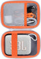 Hard Case Compatible with JBL GO 4 GO 3 Portable Bluetooth Speaker (Off White)