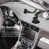 Macally Windshield Phone Mount for Car - Magnetic Suction Cup Window Holder with 8" Long Gooseneck Arm & Strong Magnet