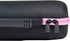 co2CREA Hard Travel Case for JBL Charge 4/5 Waterproof Bluetooth Speaker (Black Case + Pink Zipper)