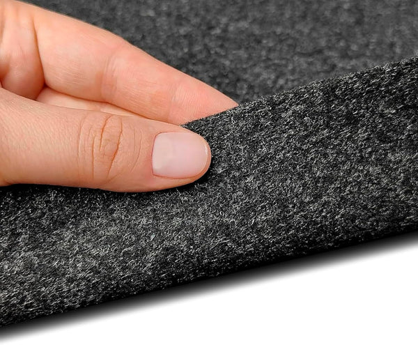 Siless 59"x122" Graphite Underfelt Carpet for Speaker, Sub Box Carpet, Auto, RV, Boat, Truck, Car Trunk Felt Fabric